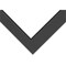 Crescent Select Conservation Solids Pre-Cut Double Mat - Dark Gray/Deep Black, 4 ply, 11" x 14"